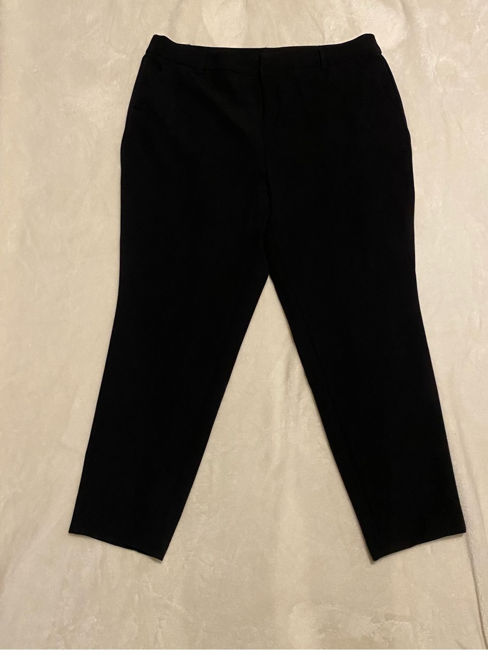 Nine West Black Straight-Leg Dress Pants